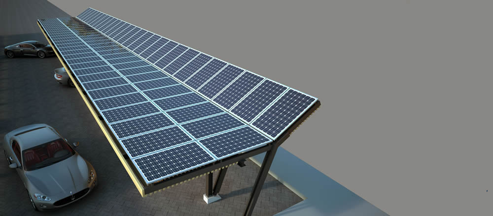 Custom Design PV Solar Array Carport