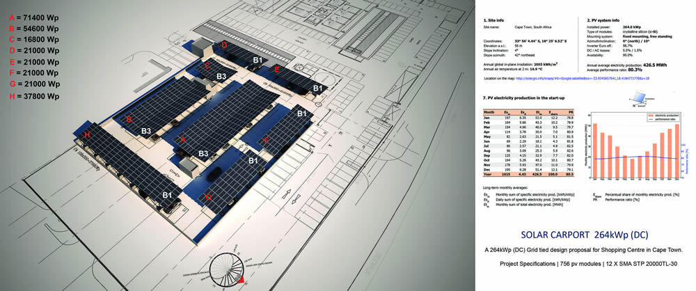 Solar Carport System design proposal 264 kWp DC Grid-Tied Solar Carport System design proposal 264 kWp DC Grid-Tied